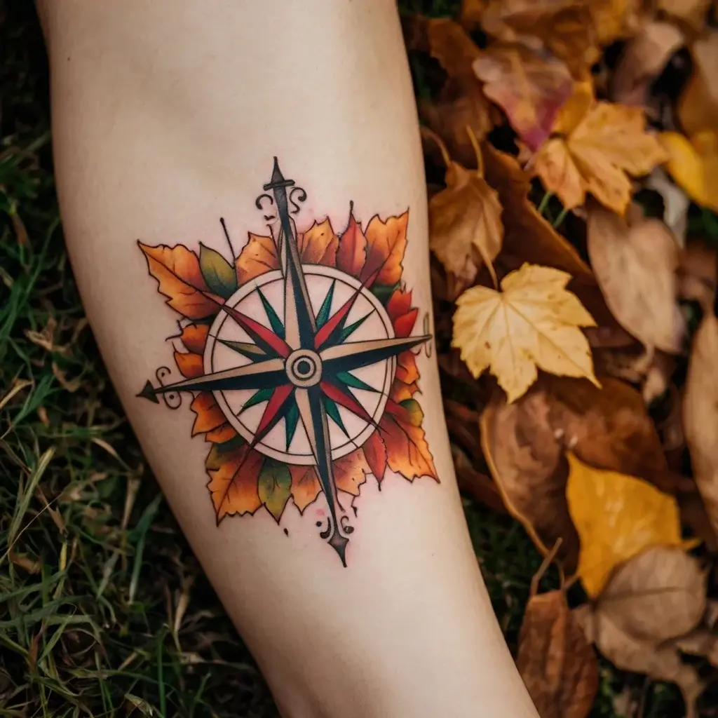 Compass Tattoos (11)