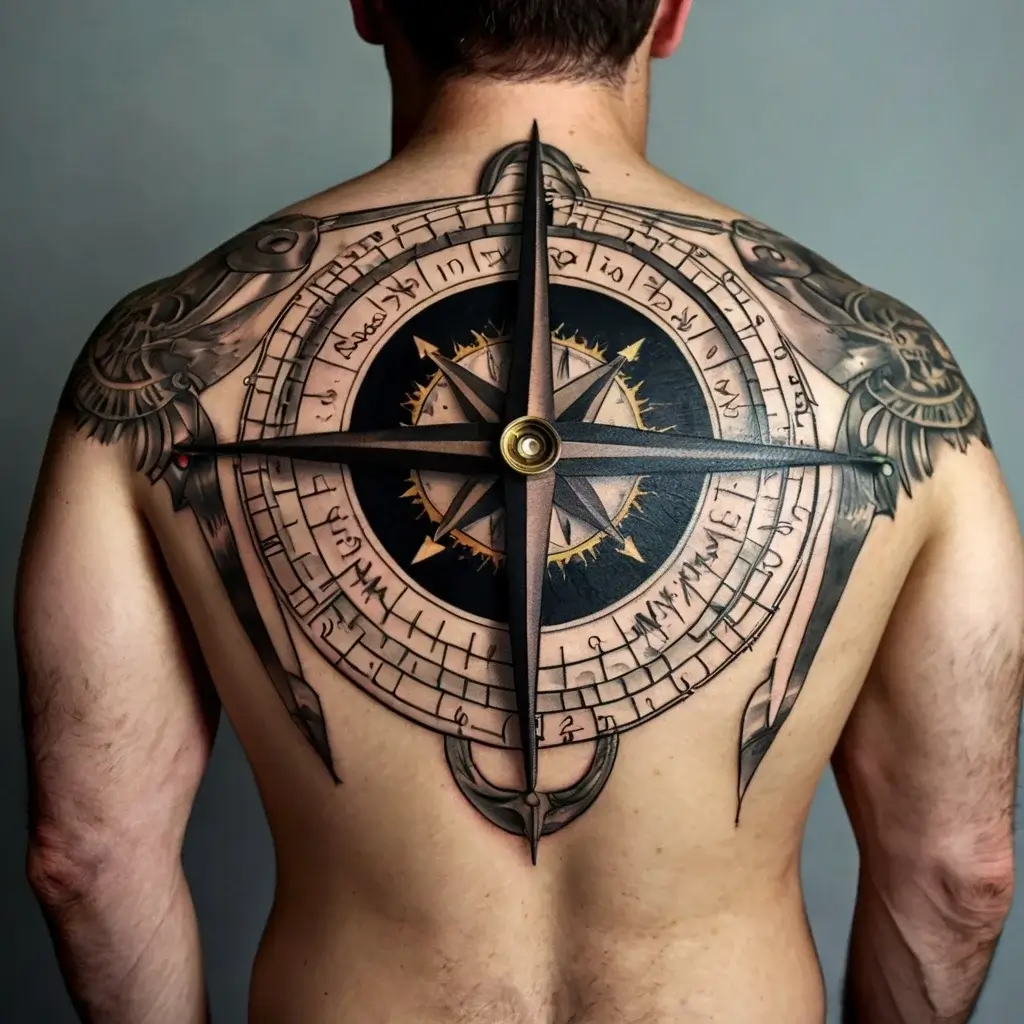 Compass Tattoos (113)