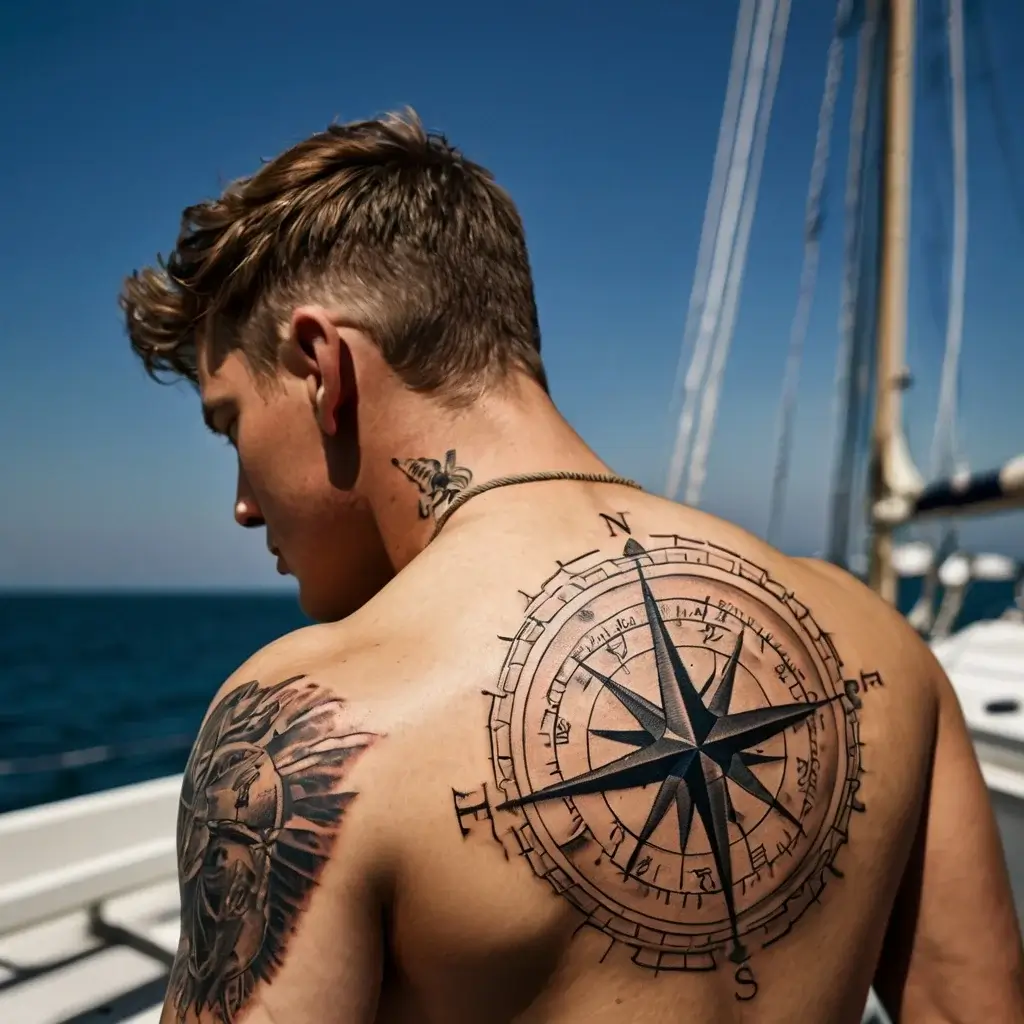 Compass Tattoos (120)