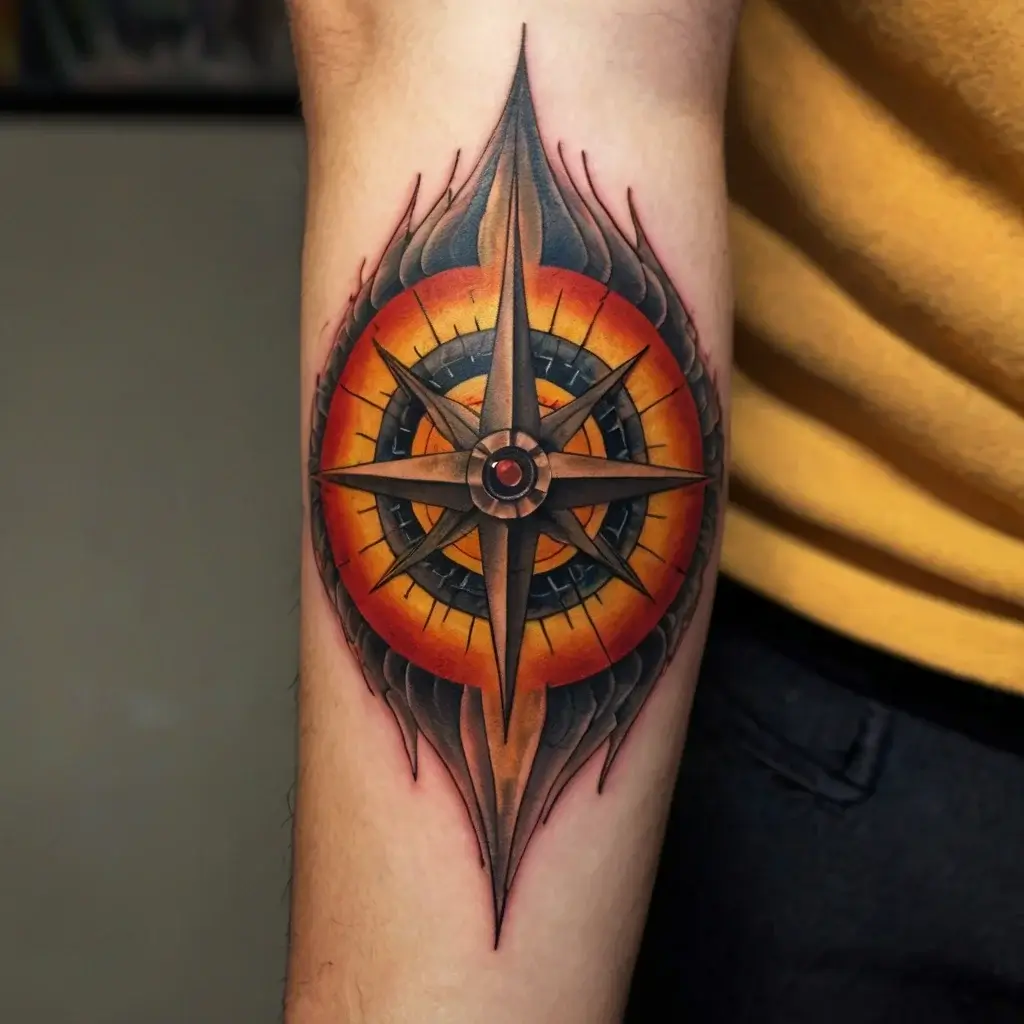 Compass Tattoos (17)