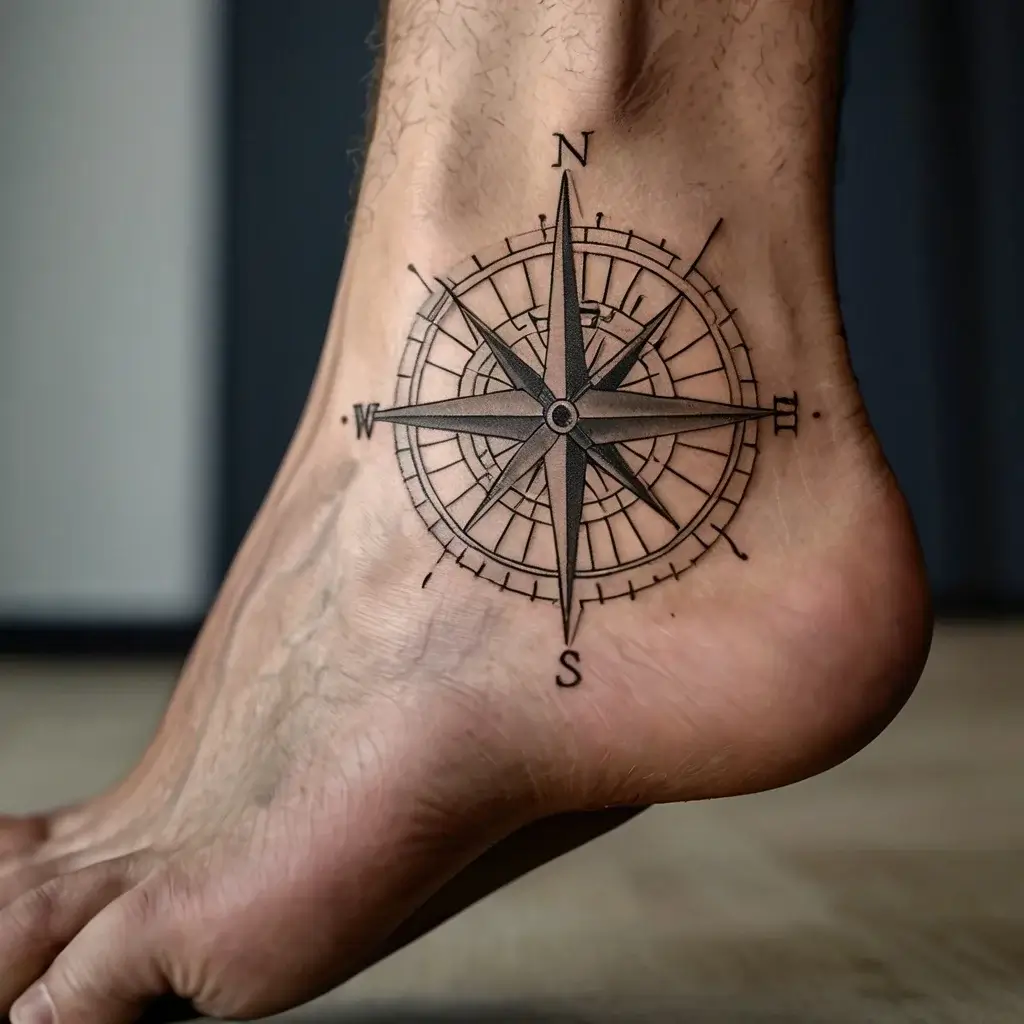 Compass Tattoos (23)