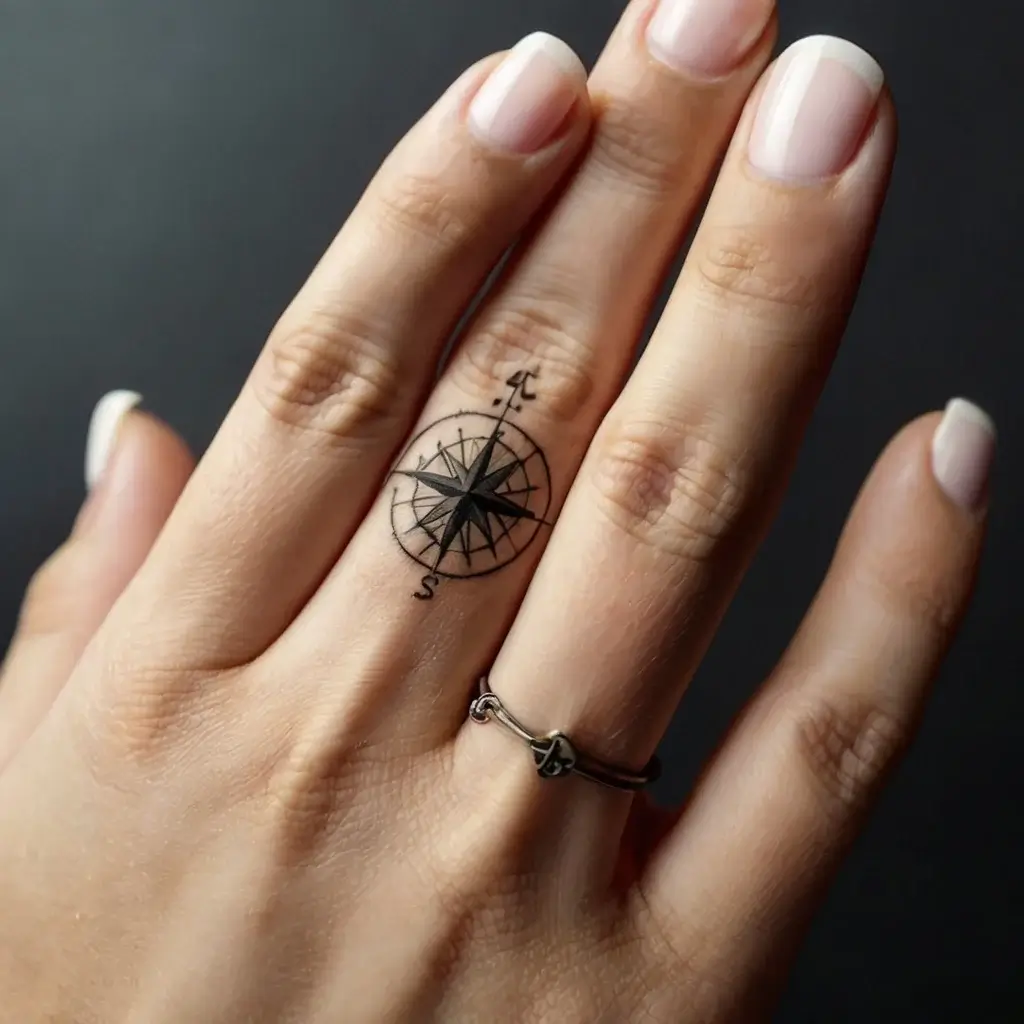 Compass Tattoos (26)