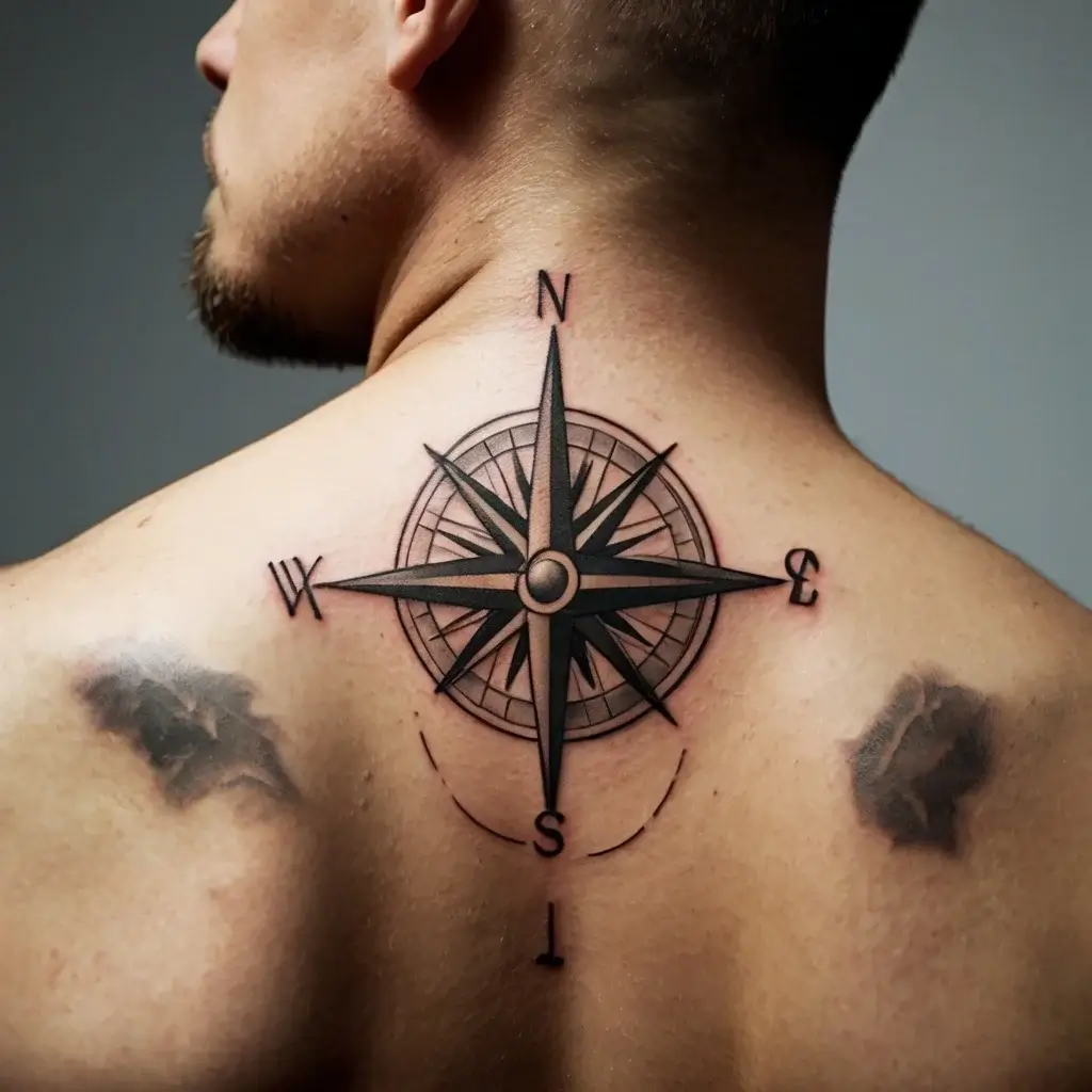 Compass Tattoos (28)