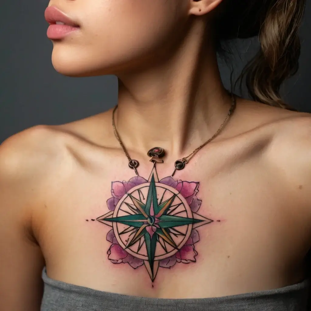 Compass Tattoos (3)