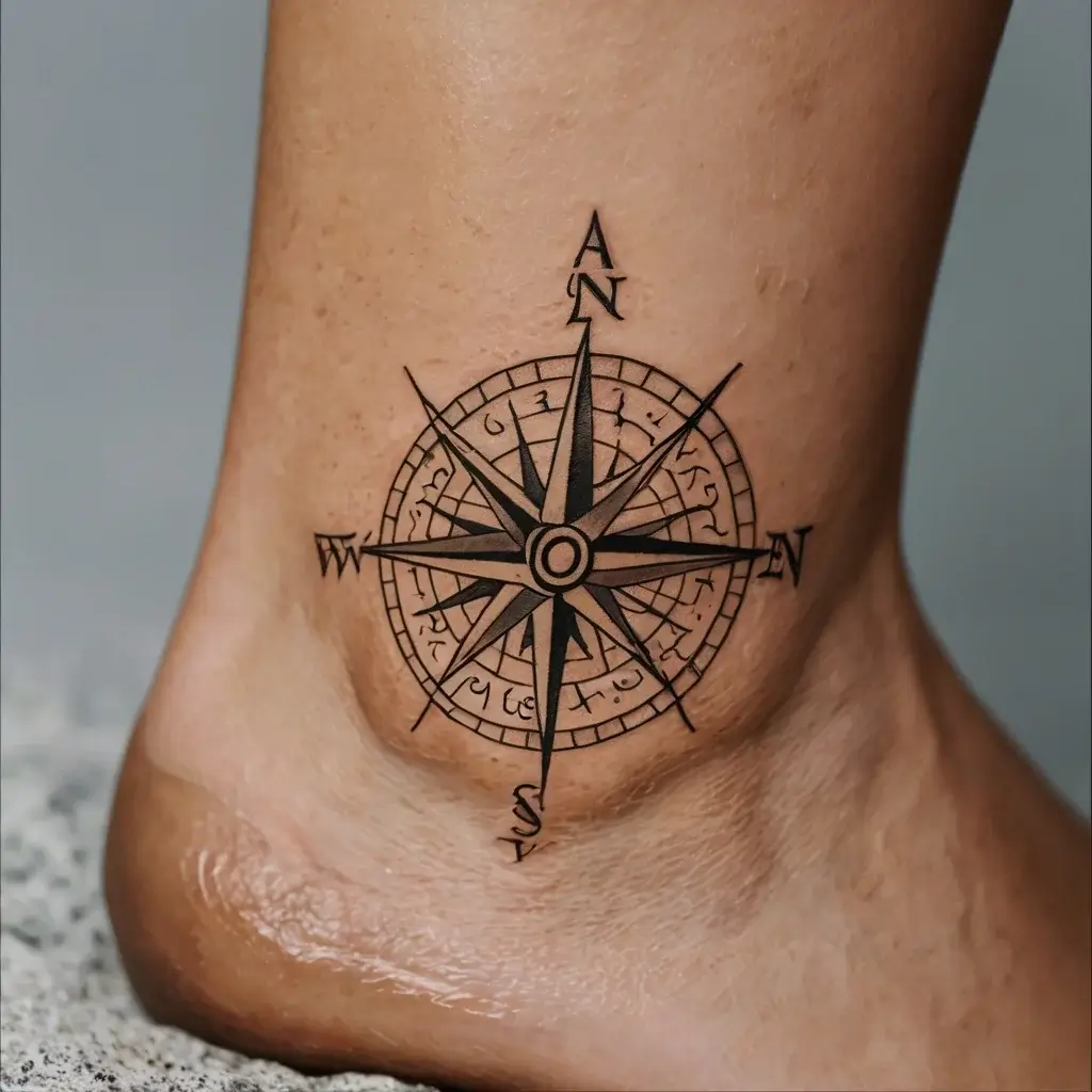 Compass Tattoos (33)