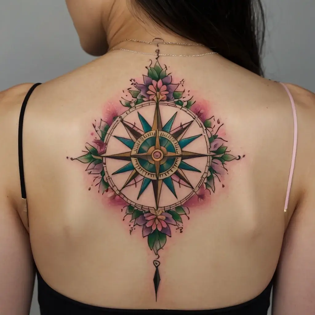 Compass Tattoos (4)