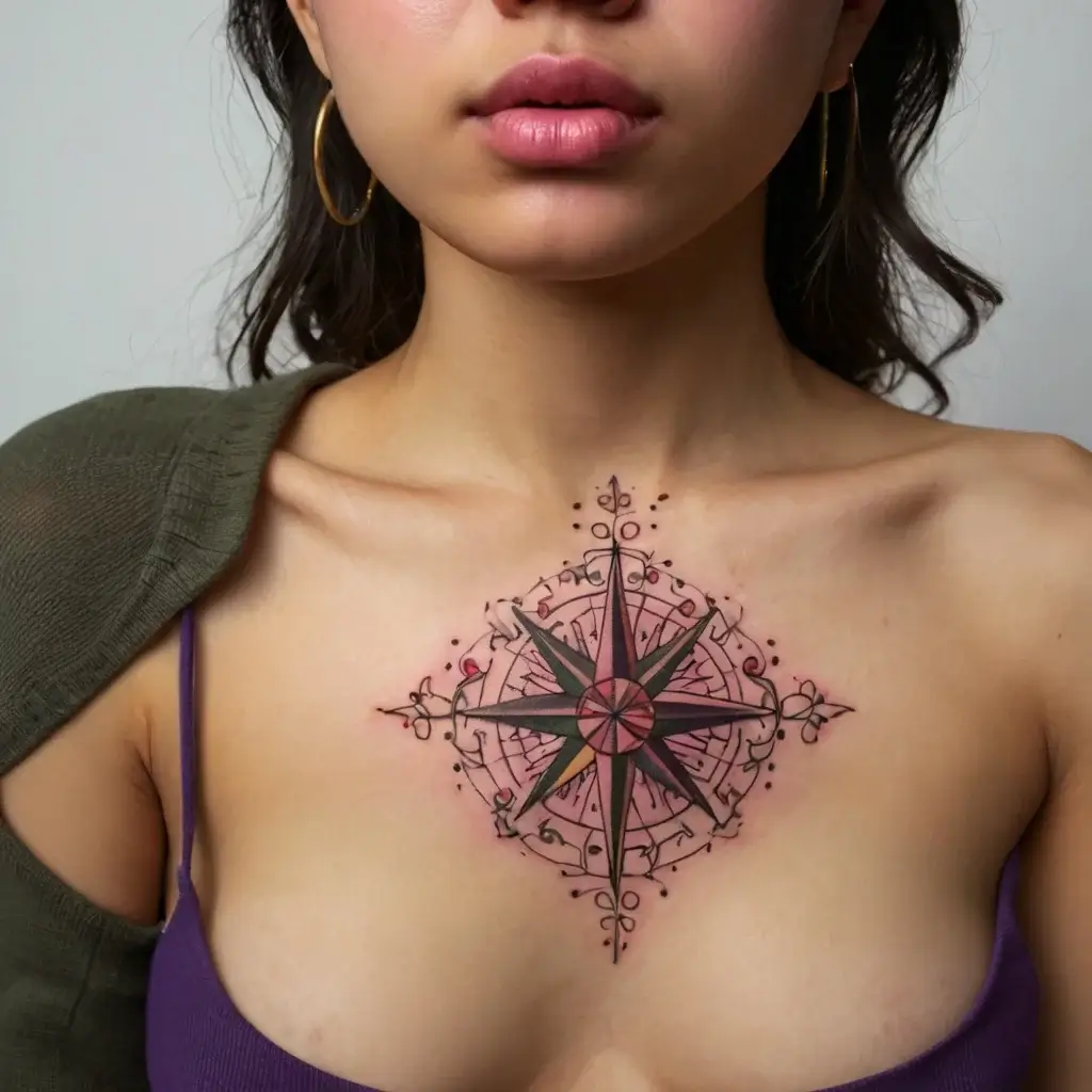 Compass Tattoos (5)