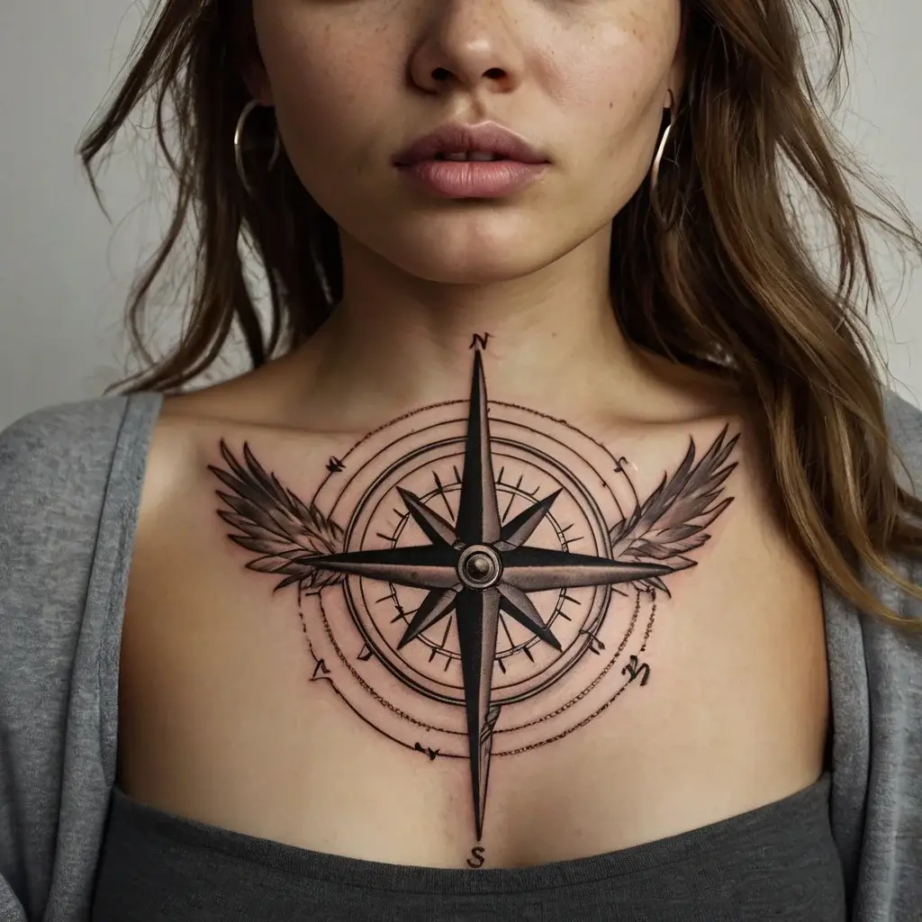 Compass Tattoos (61)