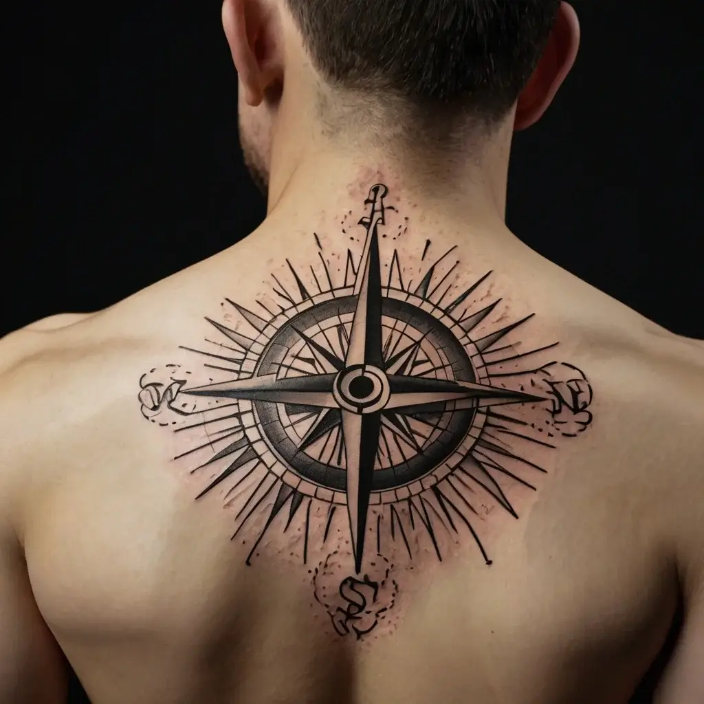 Compass Tattoos (72)