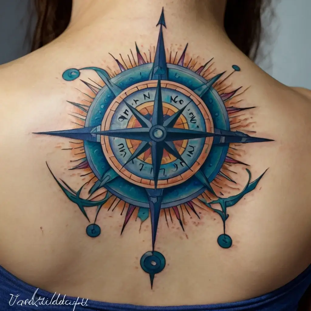 Compass Tattoos (8)