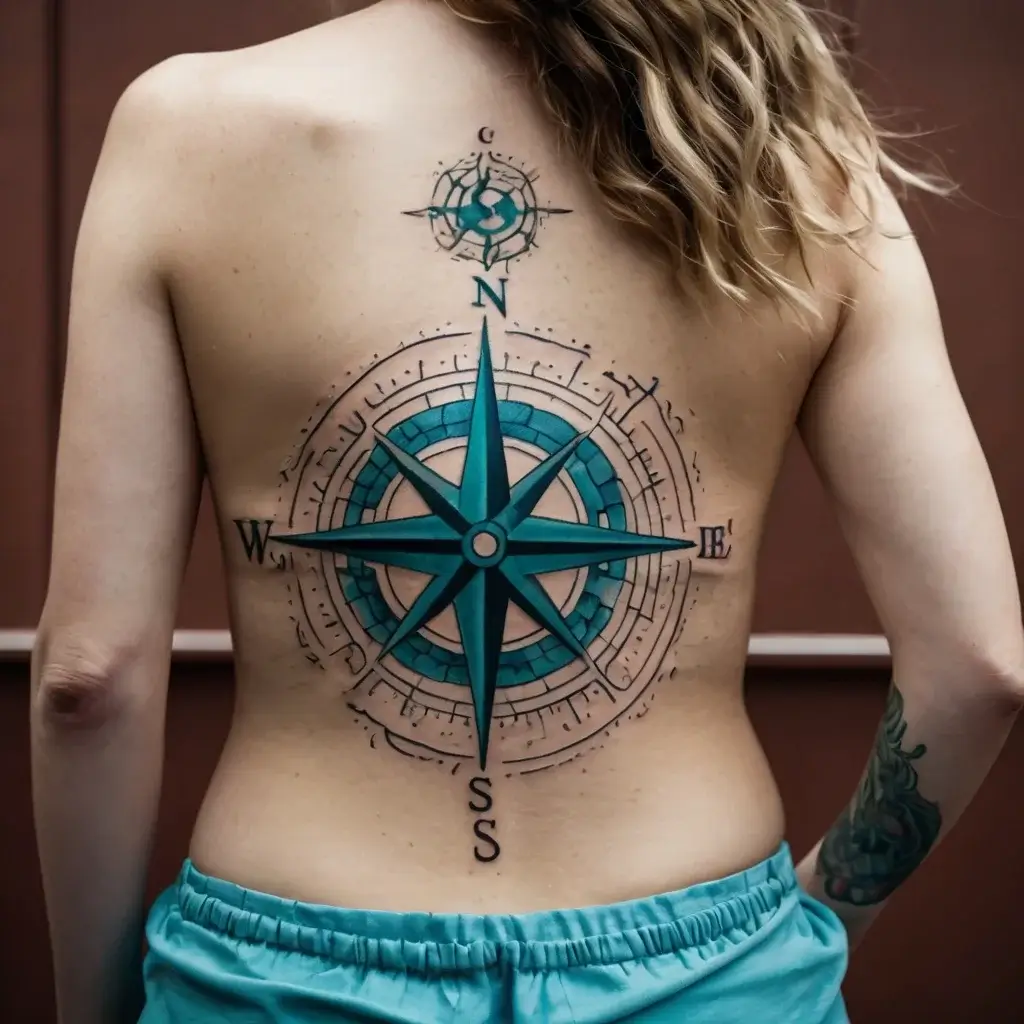 Compass Tattoos (9)