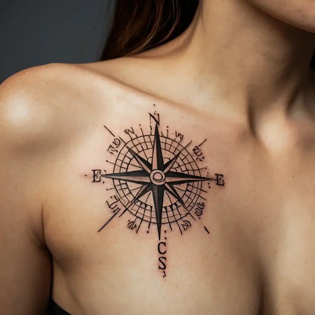 Compass Tattoos (99)