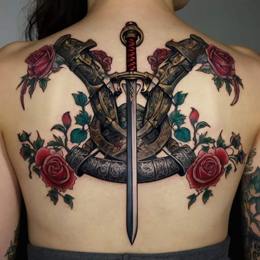 Feminine sword tattoos (52)