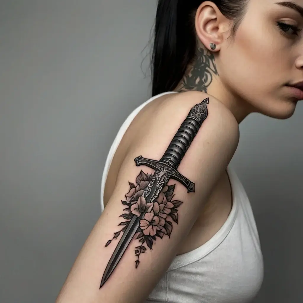 Feminine sword tattoos (71)