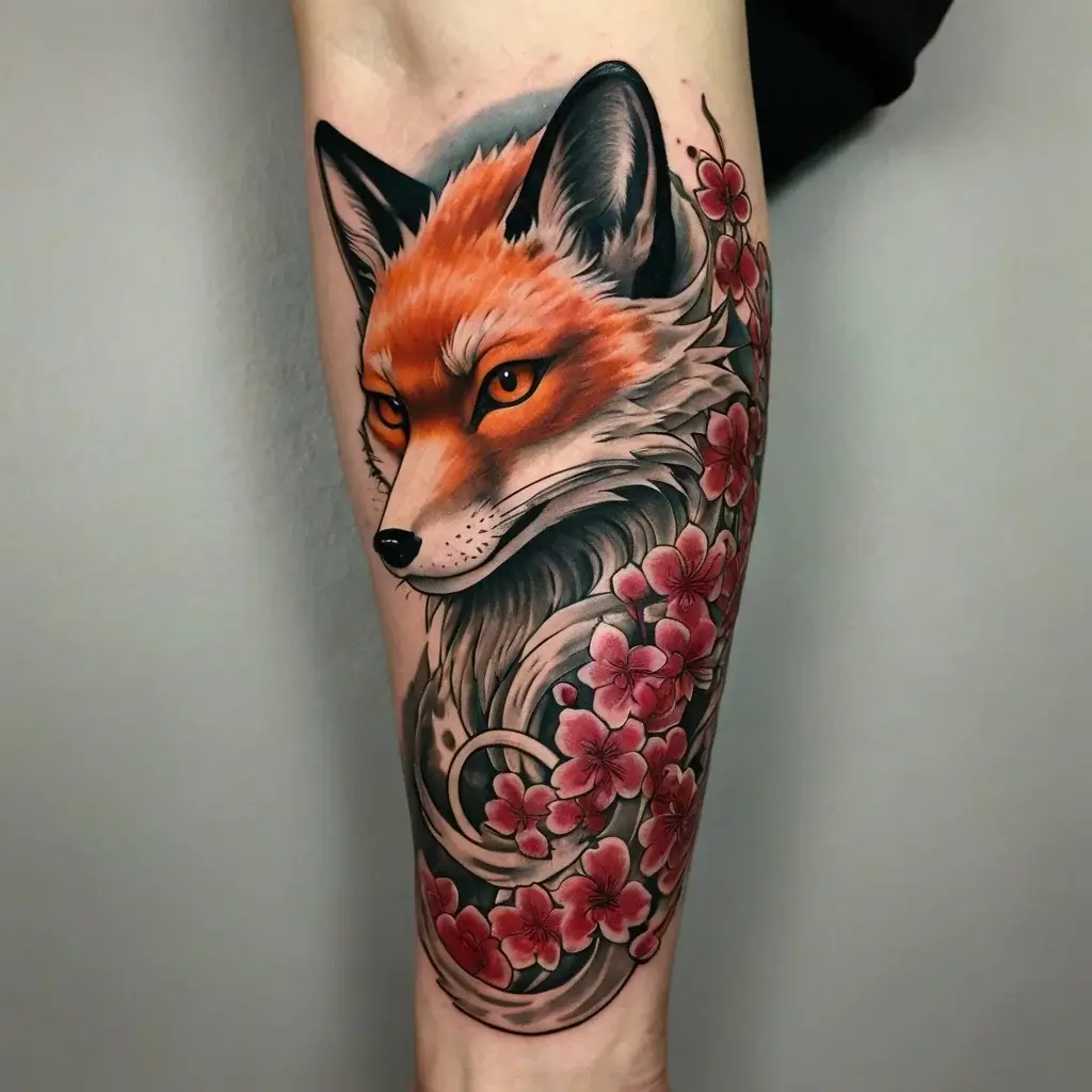 Fox tattoos (10)