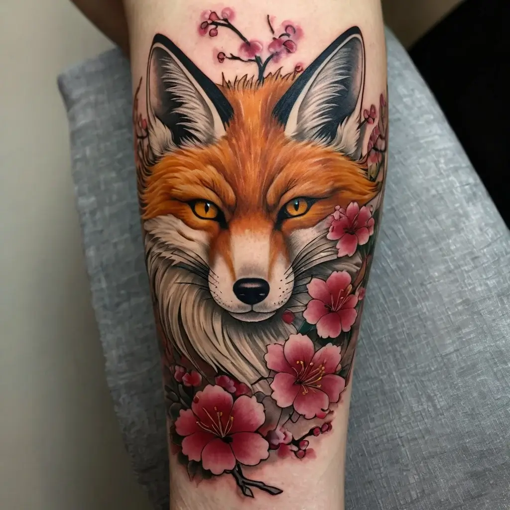 Fox tattoos (11)