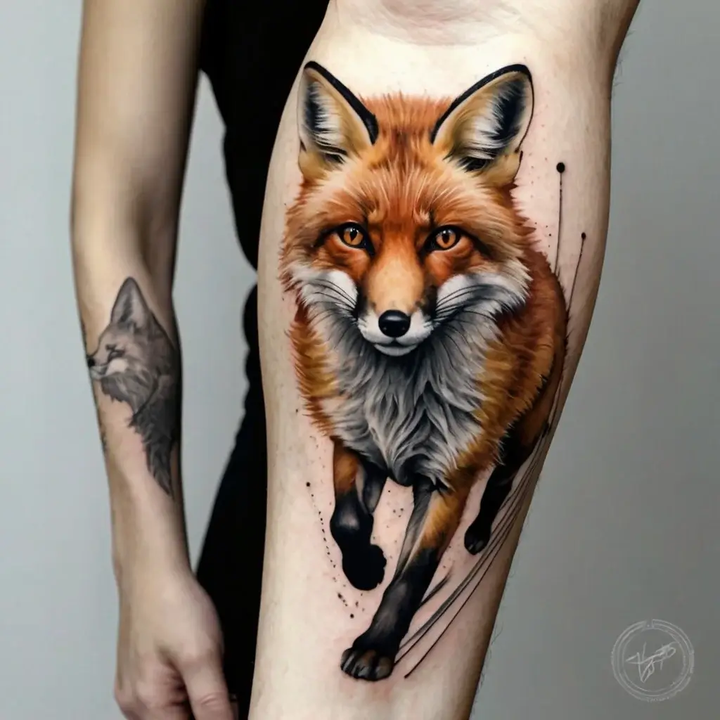 Fox tattoos (20)