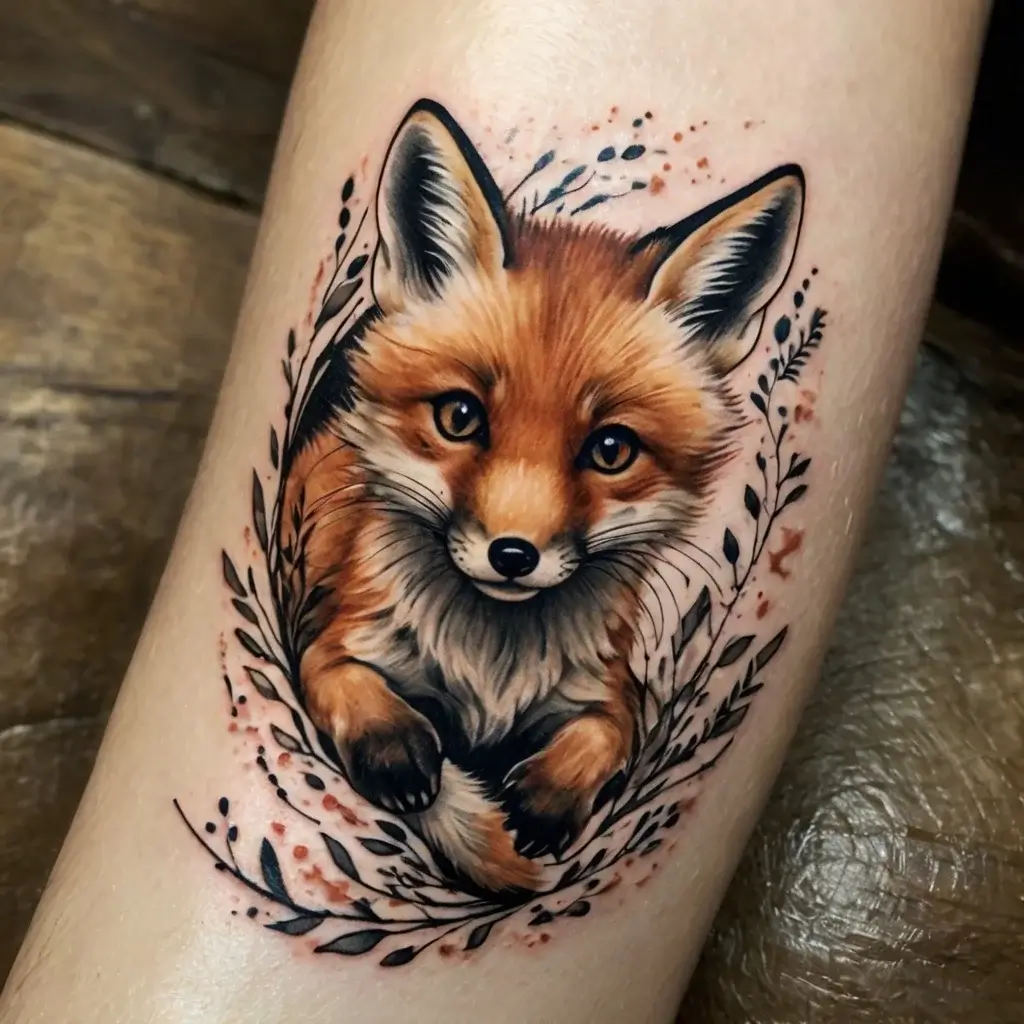 Fox tattoos (3)