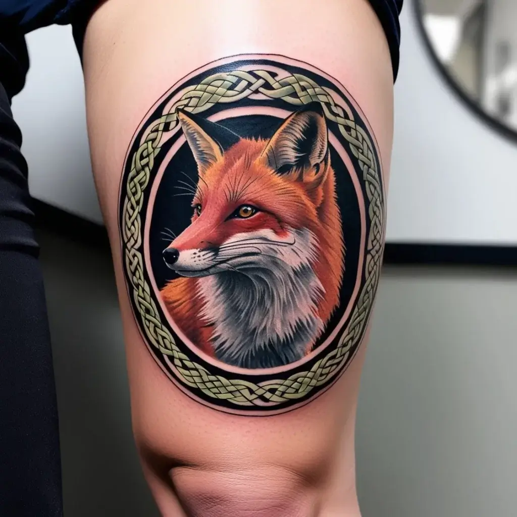 Fox tattoos (39)