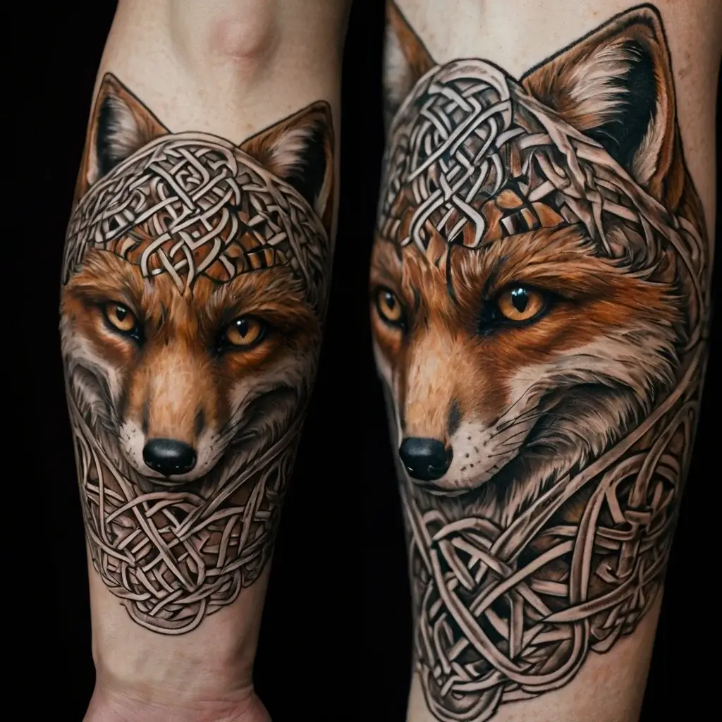 Fox tattoos (42)