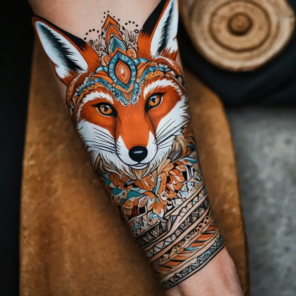 Fox tattoos (46)