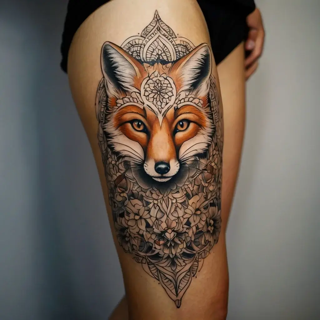 Fox tattoos (48)