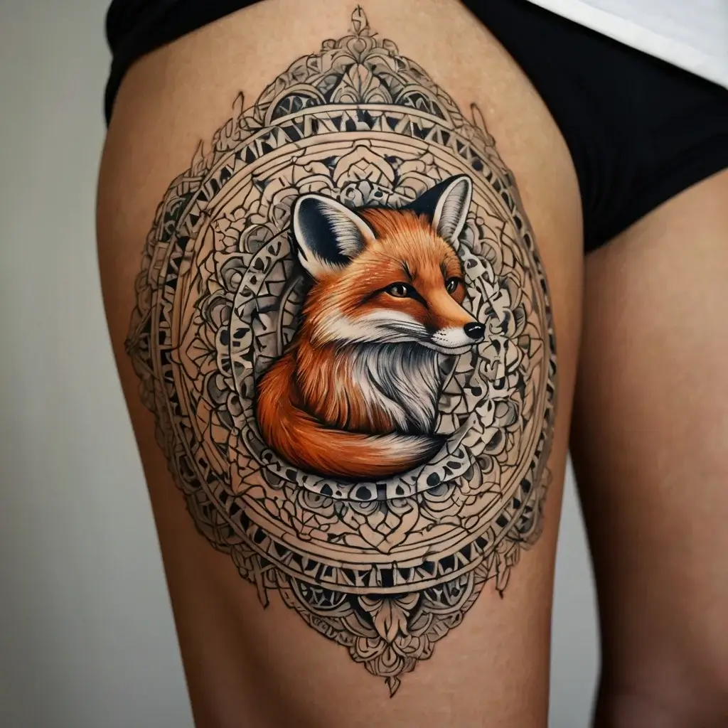 Fox tattoos (49)