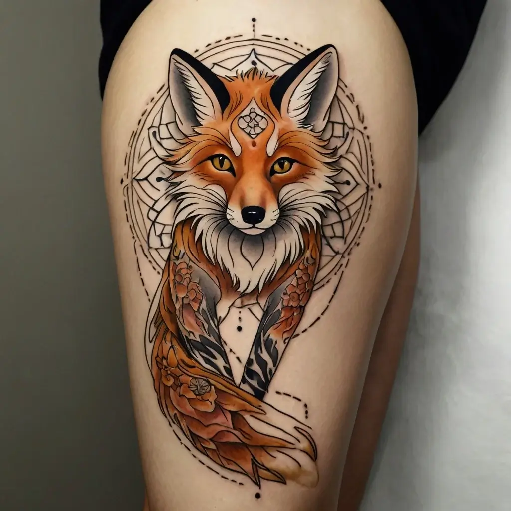 Fox tattoos (51)