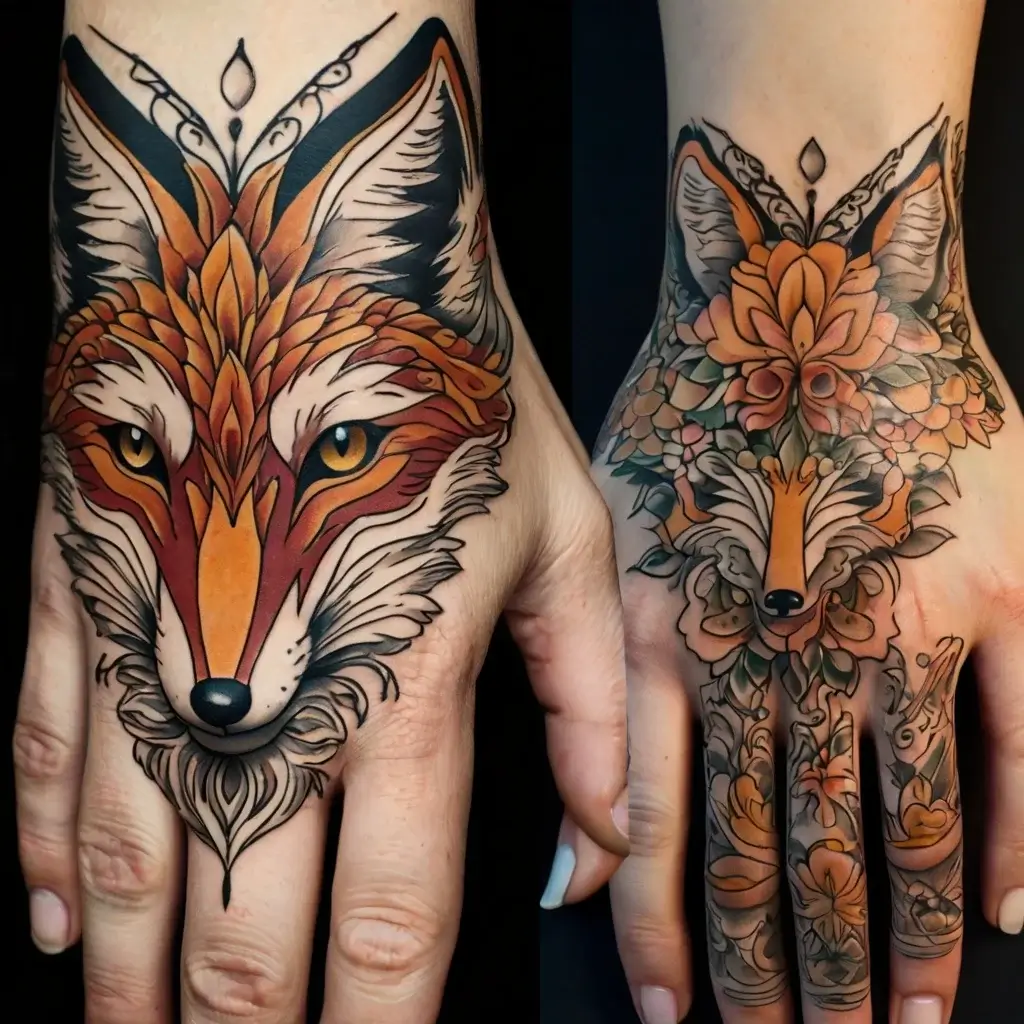 Fox tattoos (54)