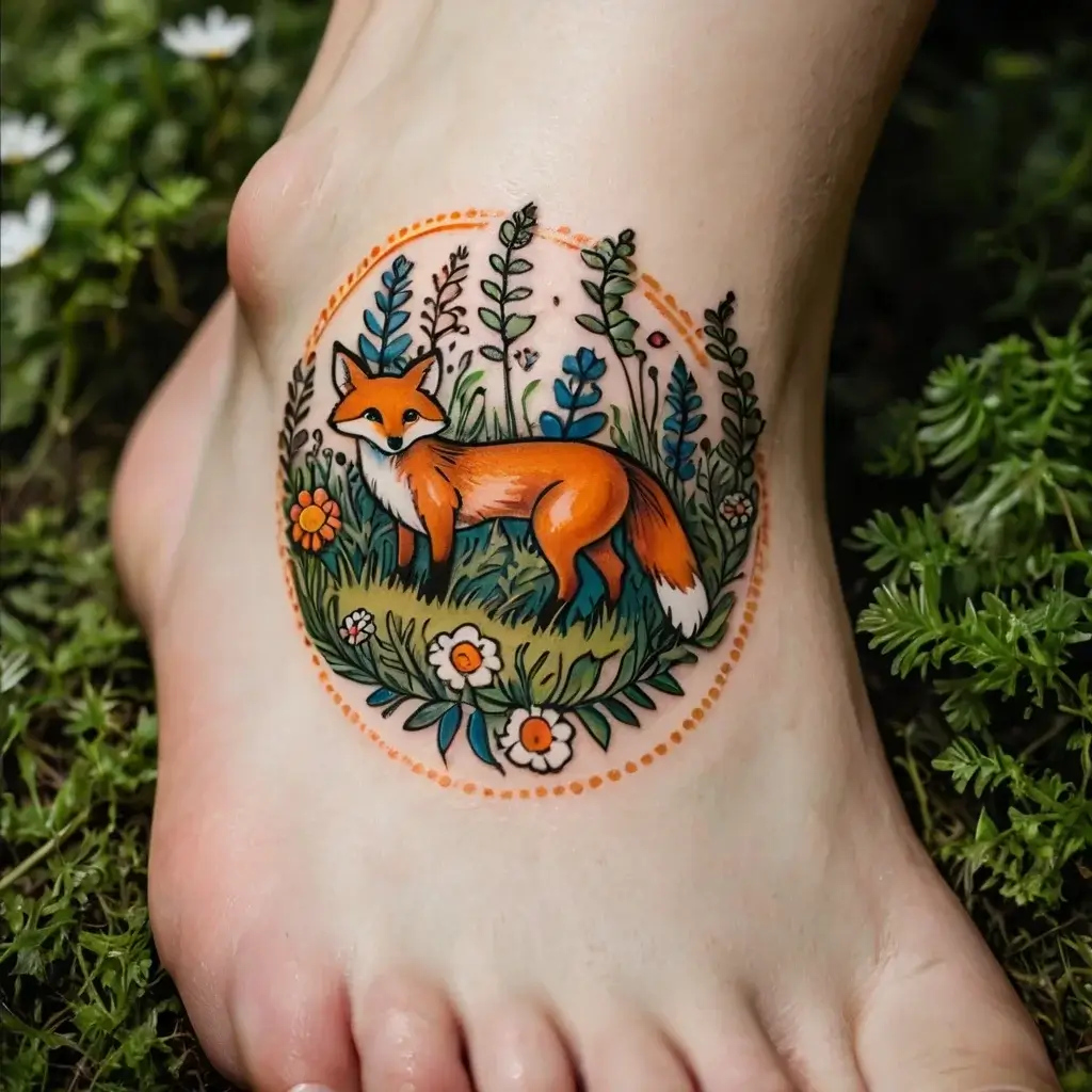 Fox tattoos (57)