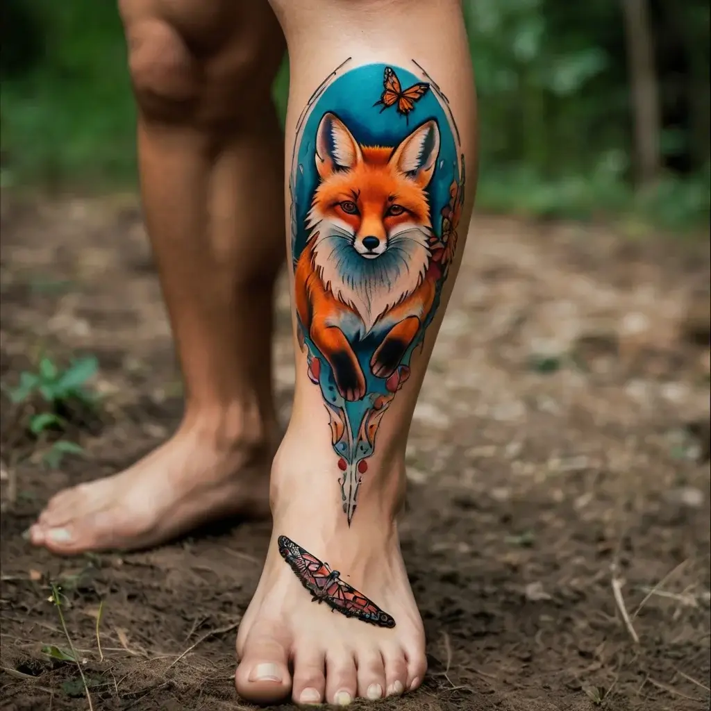 Fox tattoos (59)