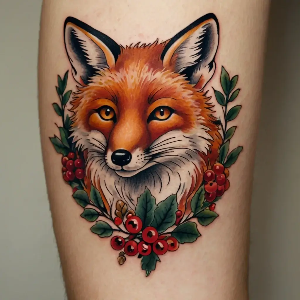 Fox tattoos (6)