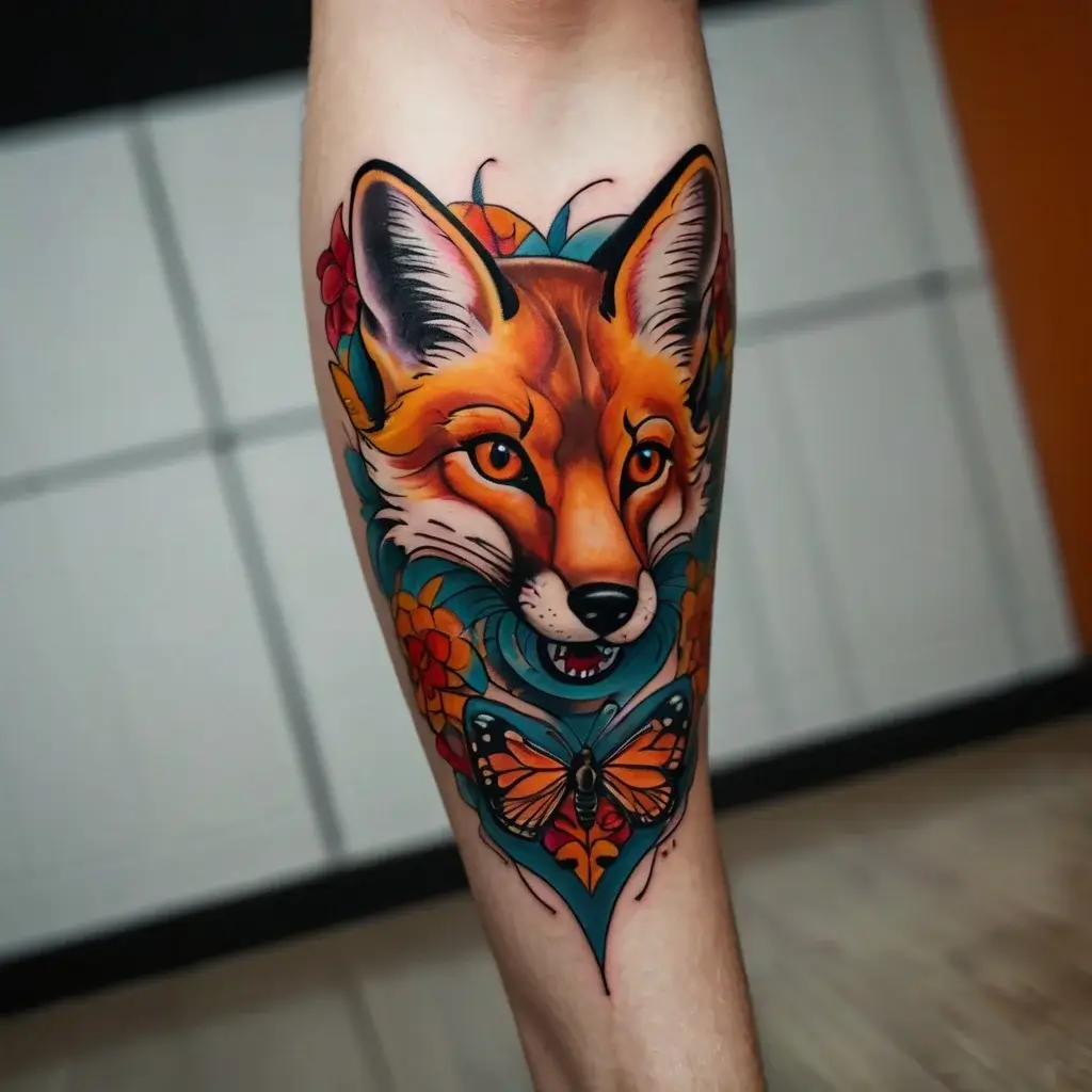 Fox tattoos (60)