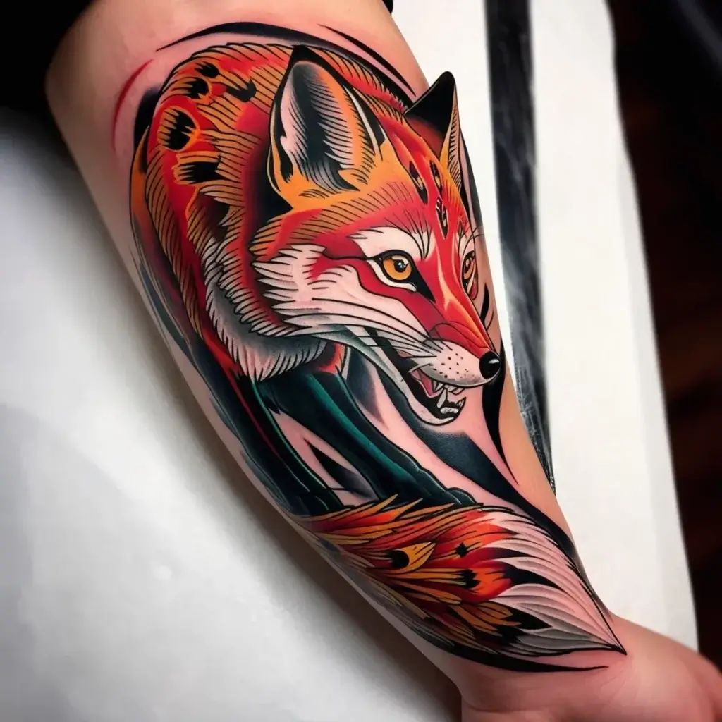 Fox tattoos (63)