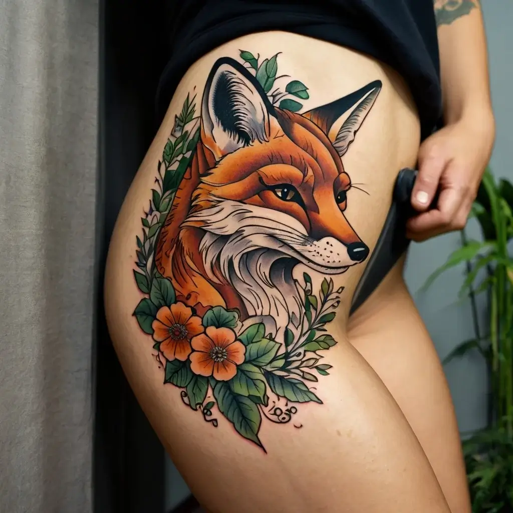 Fox tattoos (66)