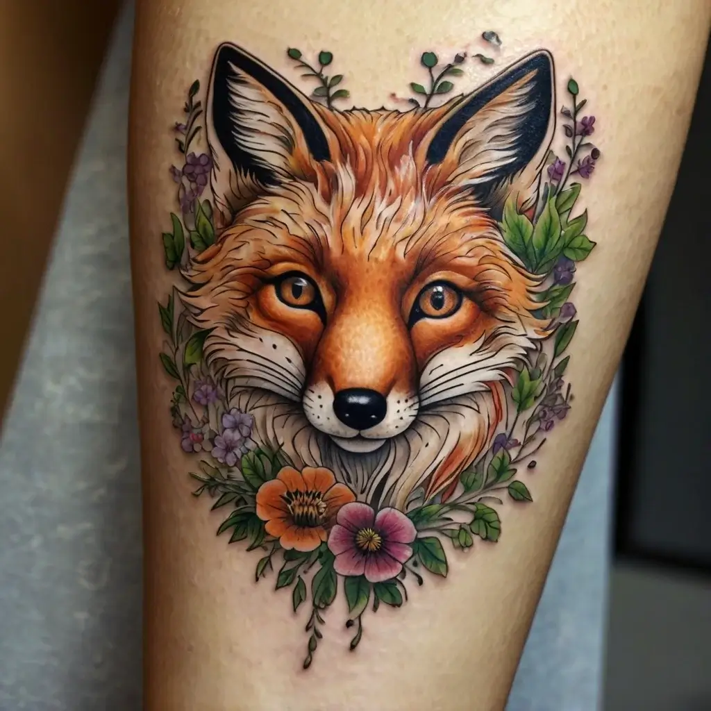 Fox tattoos (68)