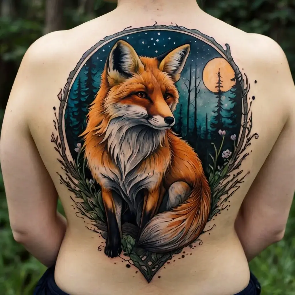 Fox tattoos (85)