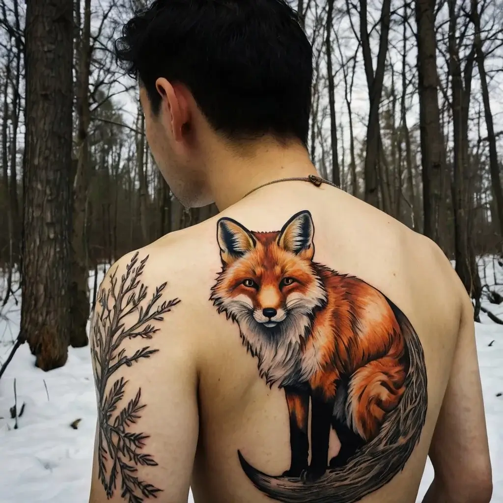 Fox tattoos (87)