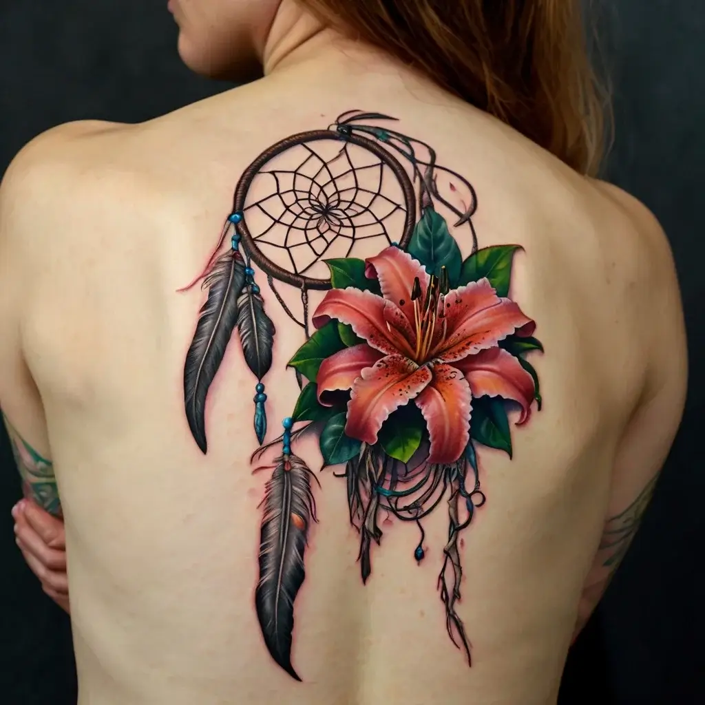 Stargazer Lily tattoos (17)