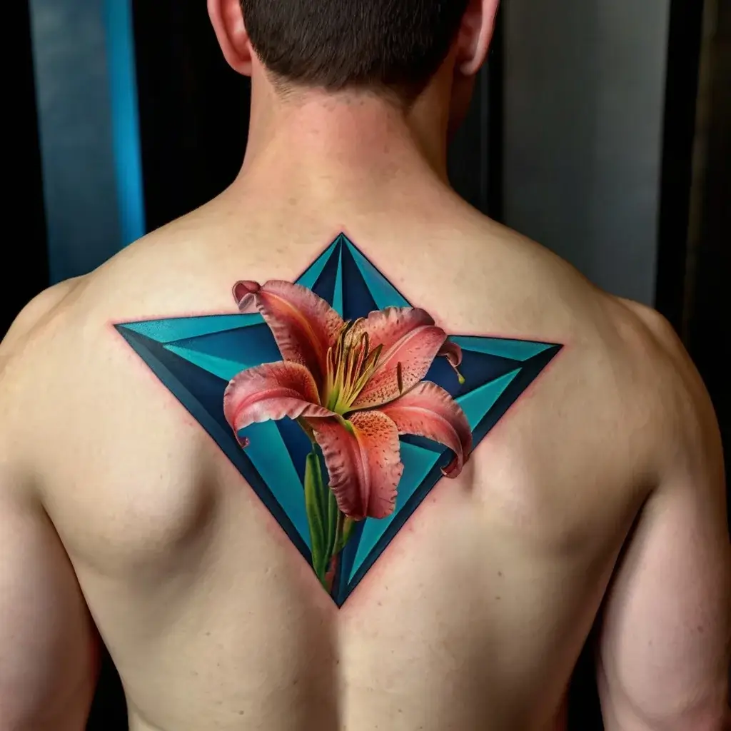 Stargazer Lily tattoos (2)