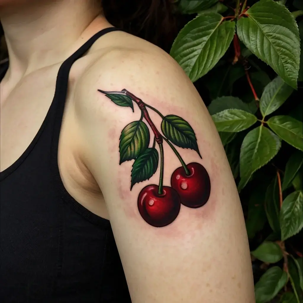 cherry tattoos (10)