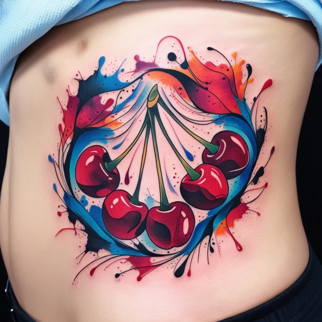 cherry tattoos (106)