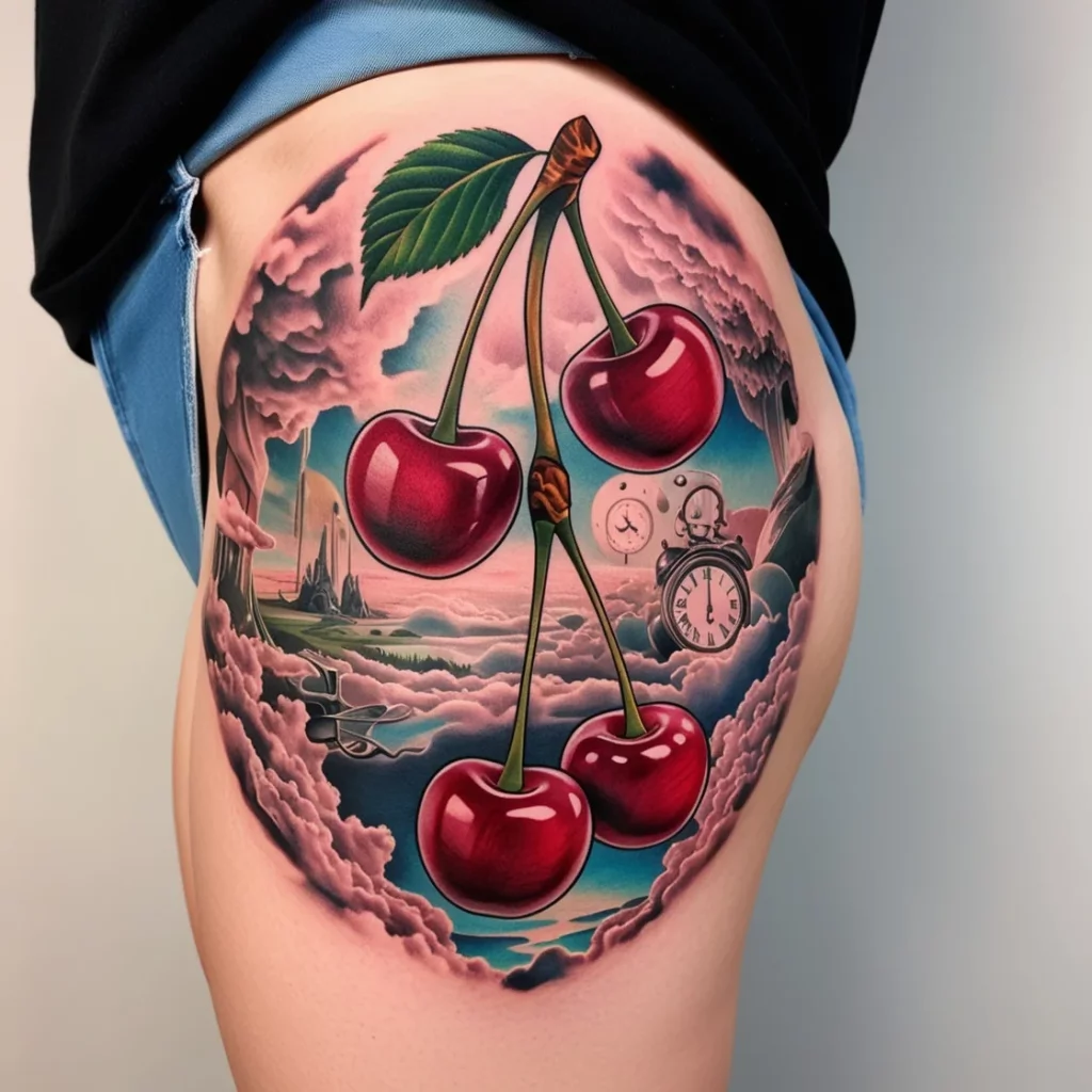 cherry tattoos (112)