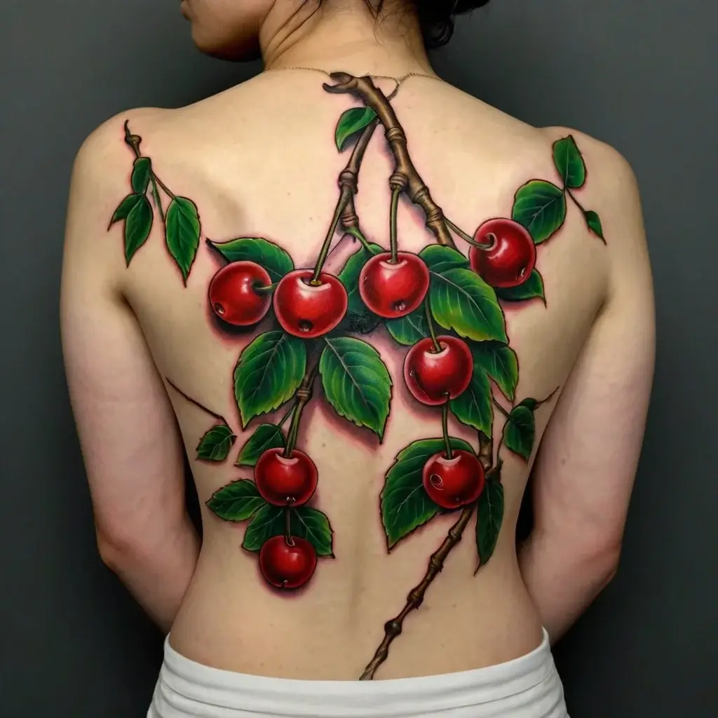 cherry tattoos (23)