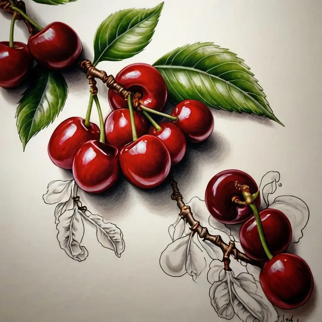 cherry tattoos (24)