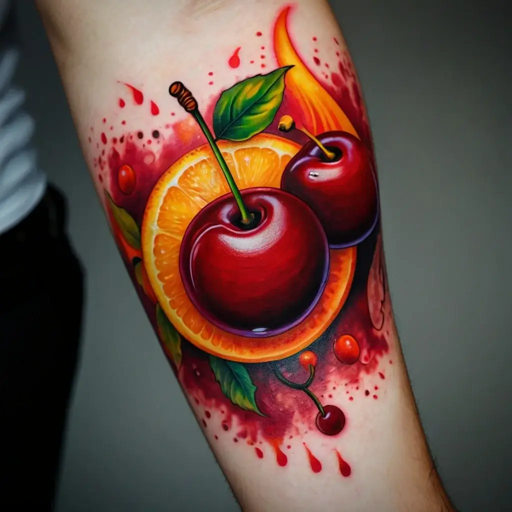 cherry tattoos (28)