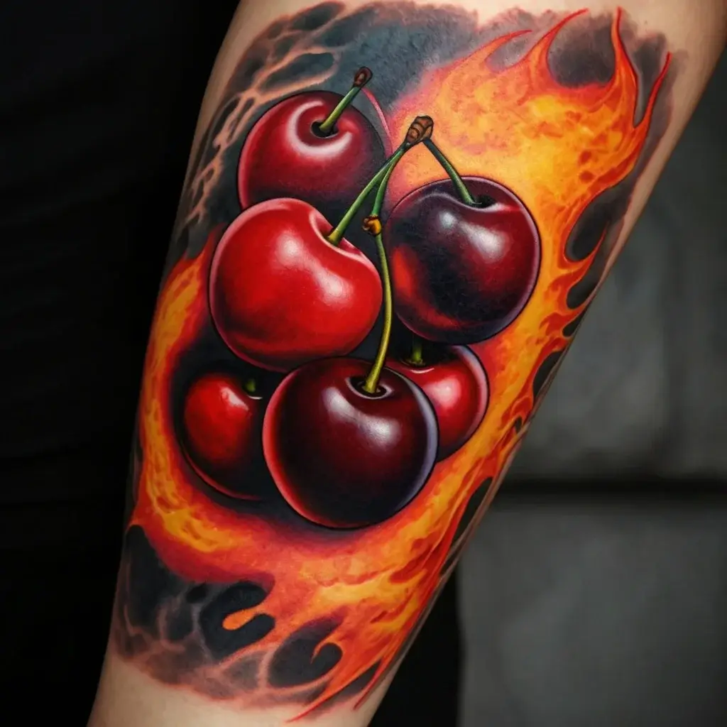 cherry tattoos (30)