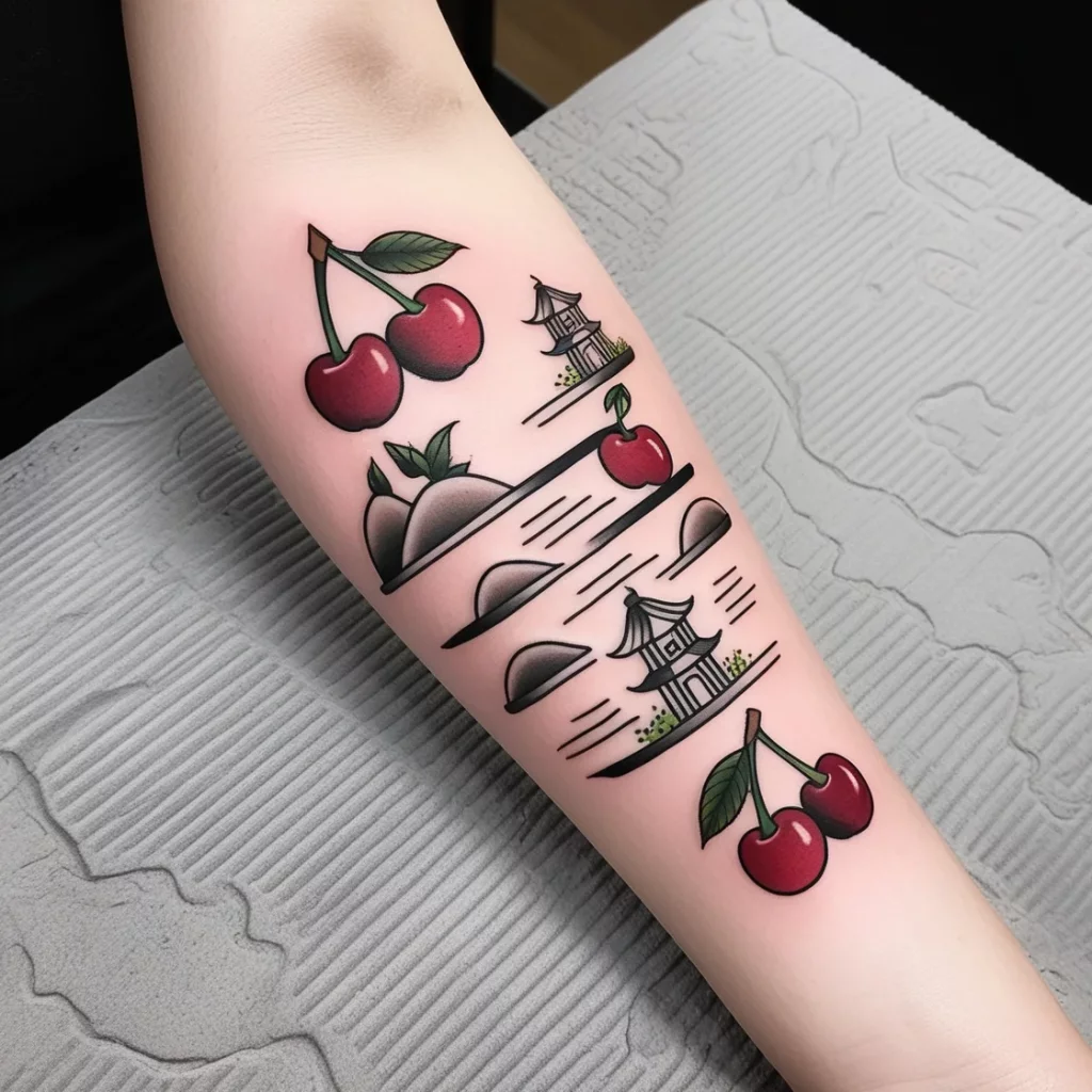 cherry tattoos (32)