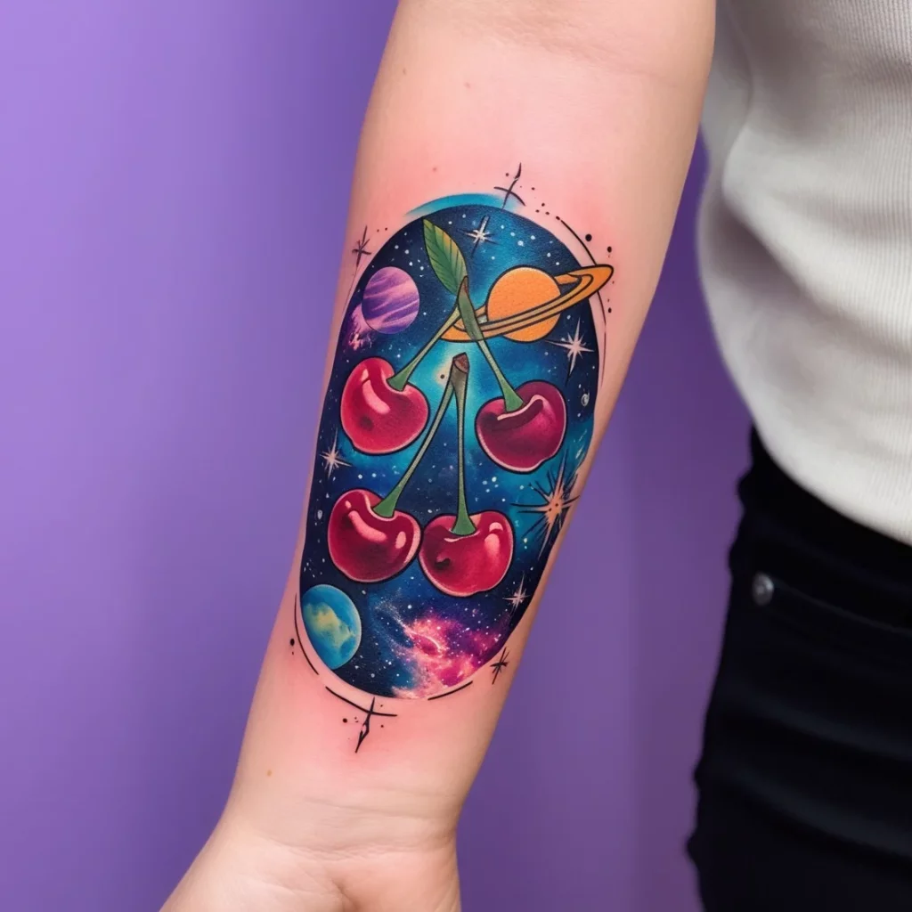 cherry tattoos (33)