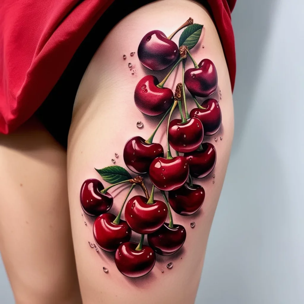 cherry tattoos (39)